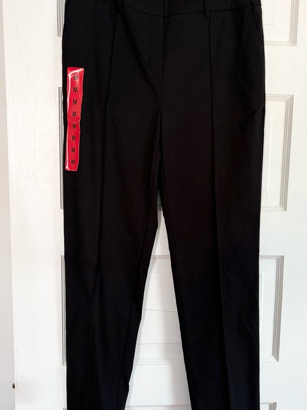 Black Pull-on Pants Pockets Comfy Flattering Easy Hilary Radley Medium Work/Play